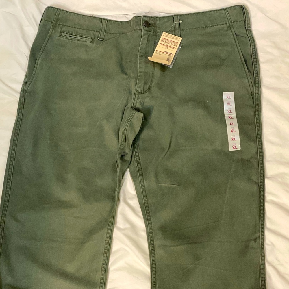 Muji Men’s Organic Cotton Straight Leg Chinos